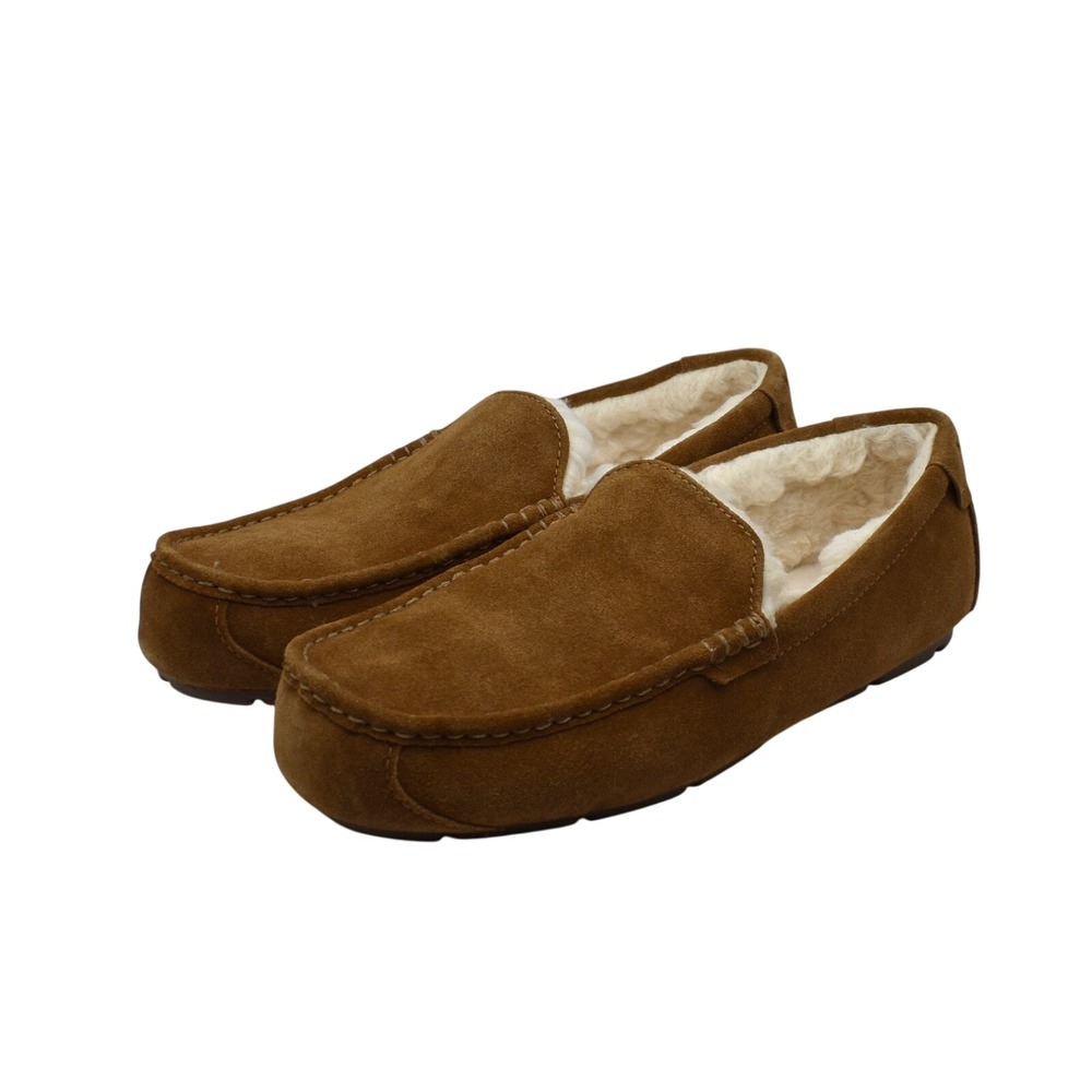 Koolaburra‎ by UGG Mens Tipton Moccasin Slippers Shoes Chestnut Size 9 1105893